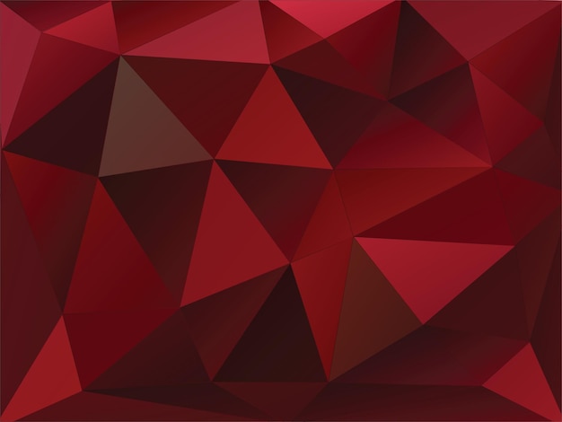 czerwona abstrakcyjna ilustracja czerwonego geometrycznego tła