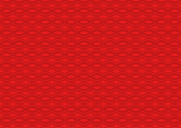 Plik wektorowy czerwona bezszwowa tekstura z przeplatanymi falowanymi liniami