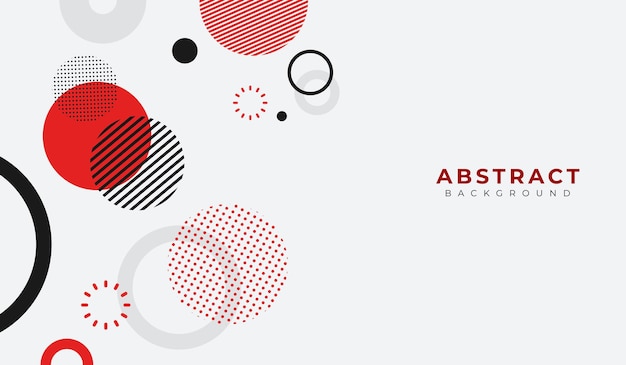 Czerwona i czarna abstrakcyjna ilustracja wektorowa geometrycznego tła