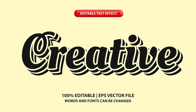 Czerwona i czarna strona internetowa z napisem creative.