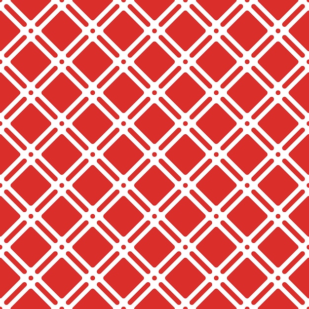 Czerwone abstrakcyjne, geometryczne, bezszwowe wzory