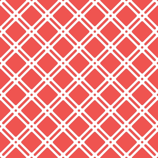 Czerwone abstrakcyjne, geometryczne, bezszwowe wzory