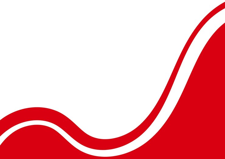 czerwony i biały znak z napisem "czerwona linia"