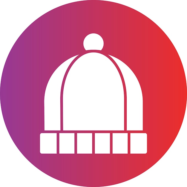 czerwony i różowy znak z kopułą na nim