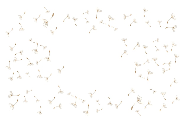 Plik wektorowy dandelion logo wektor roślina kwiat dandelion projekt ikony szablon