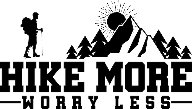 Darmowe wektor vintage Adventure And Mountains tShirt Design