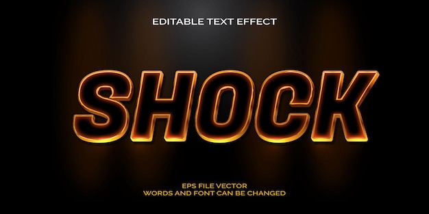 Darmowy efekt wektorowy, edytowalny, nowoczesny styl czcionki, typografia