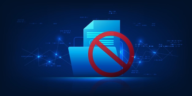 Data File Error Technology Background Digital Storage Failure and System Error Rejection Database Upload ProblemCorrupted Data Server Failure Information Processing ErrorCyber System Malfunction