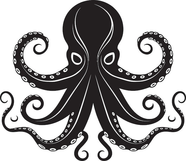 Deep Dive Designs Octopus Logo Design Inked Imagery Emblematyczna Ikona