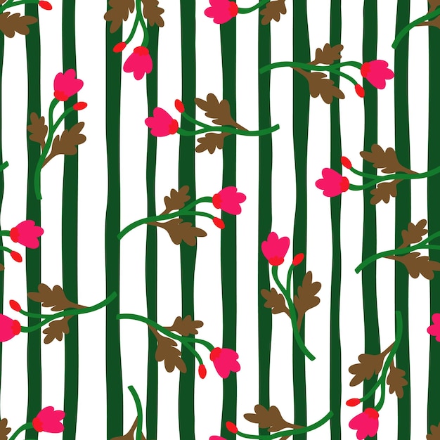Dekoracja Abstrakcyjny Wzór Kwiatowy Wzór Botaniczny Kwiatowy Tapety