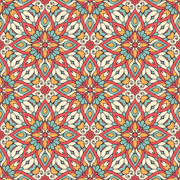 Dekoracyjny wzór geometryczny płytki