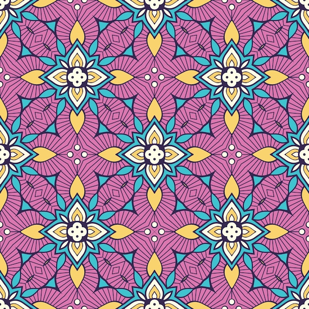 Dekoracyjny wzór geometryczny płytki
