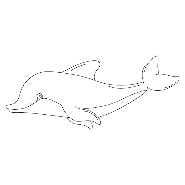 Delfiny Clipart Zwierzęta wodne i morskie Clipart