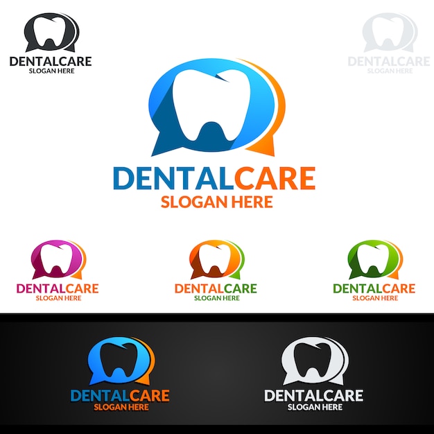 Dental Logo, Dentist Stomatology Logo