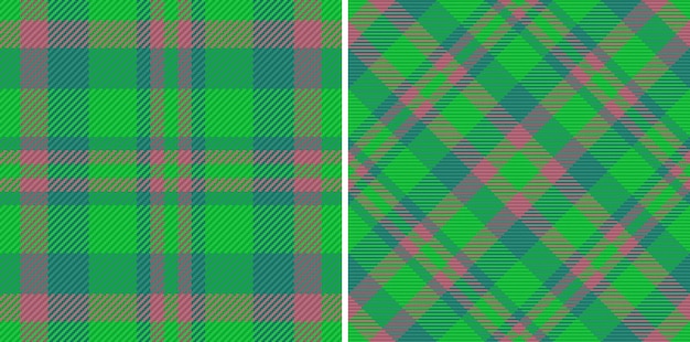 Deseniowy Tartan Tło Tekstura Czek Wektor Tekstylna Bezszwowa Szkocka Krata Tkanina