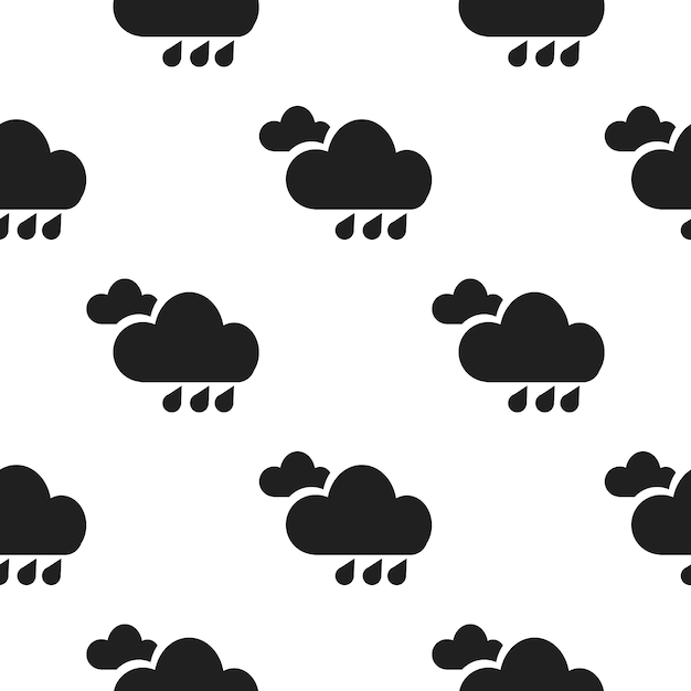 Deszcz ikona ilustracja