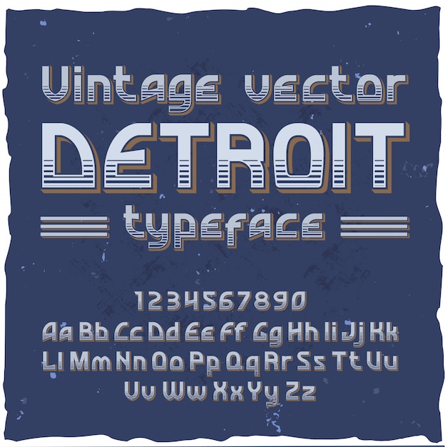 Detroit Vintage Kroju