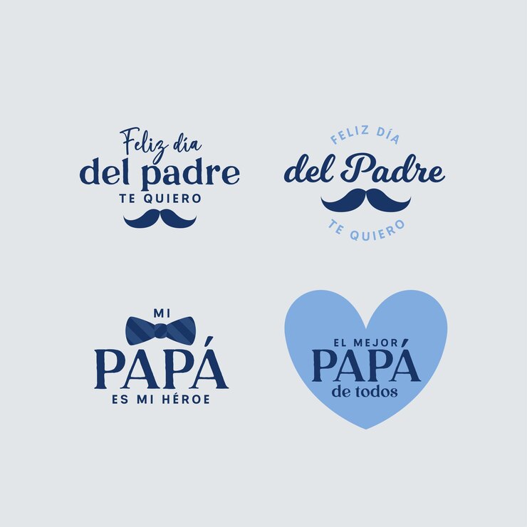 Dia del padre conjunto de odznaki