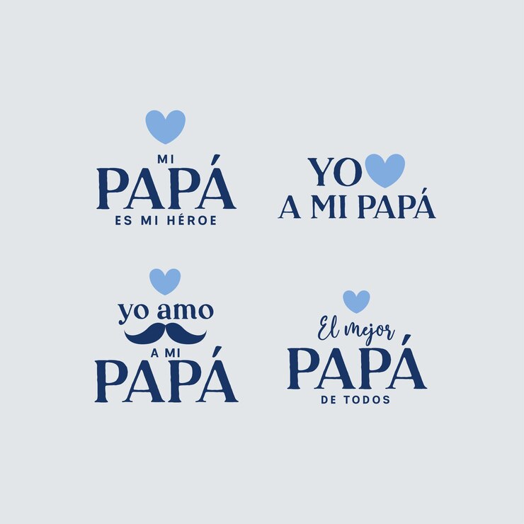 Dia del padre conjunto de odznaki