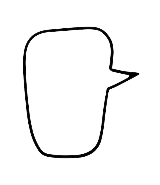 Dialog w chmurze rozmowa komunikacja doodle liniowa kreskówka kolorowanka