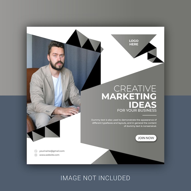 Digital Marketing Social Media Post Template