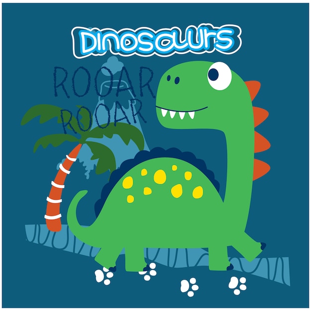 dinozaur śmieszne kreskówki zwierząt