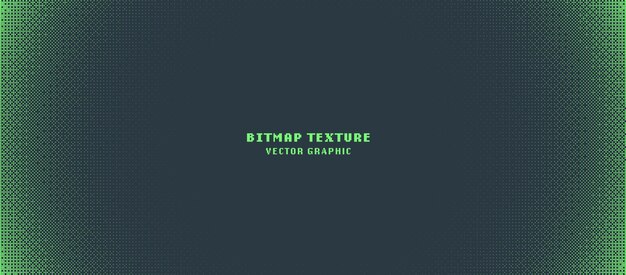 Dither Pattern bitmapa tekstura wektor okrągły półtonów gradient streszczenie tło