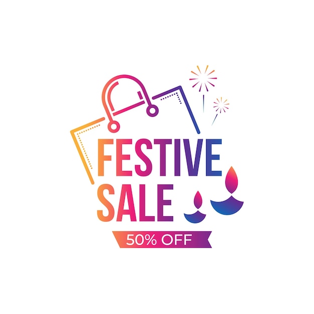 Diwali Festival wyprzedaż, oferta, rabat, szablon projektu banera