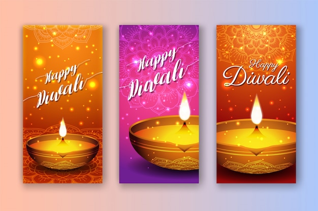 Plik wektorowy diwali festiwalu sprzeda? y banner i plakat tle