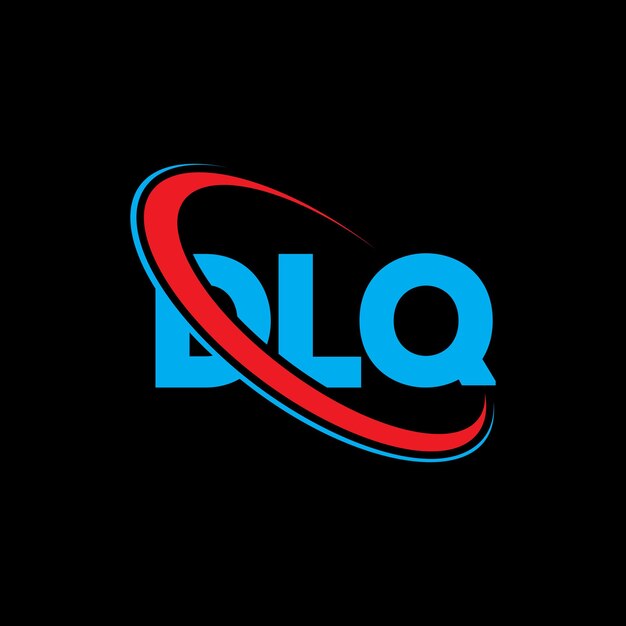 Dlq Logo Dlq Litery Dlq Litera Logo Projekt Inicjały Dlq Logotyp Połączony Z Okręgiem I Dużymi Literami Monogram Logotyp Dlq Typografia Dla Biznesu Technologicznego I Marki Nieruchomości