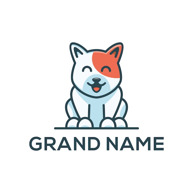 Dog Cute Logo