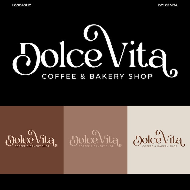 Dolce Vita Piekarnia Kawa Logo