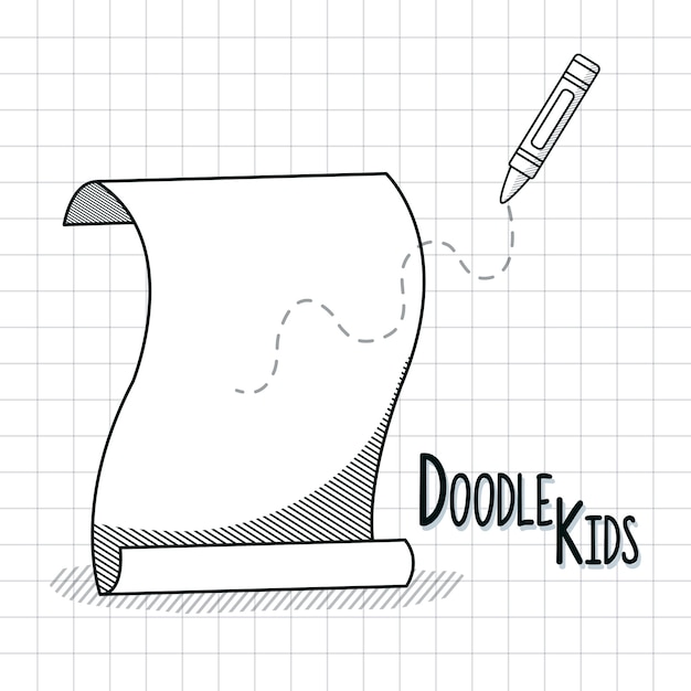 Doodle kreskówki dla dzieci