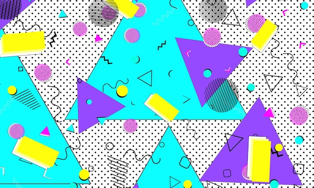 Doodle turkusowa tekstura liliowy streszczenie