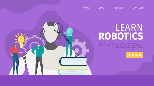 Dowiedz się o stronie docelowej robotyki