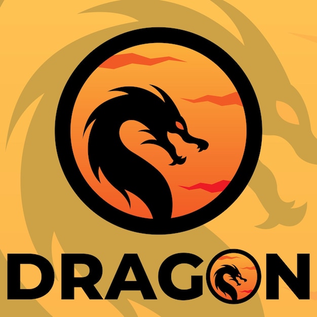 Plik wektorowy dragonlogo02