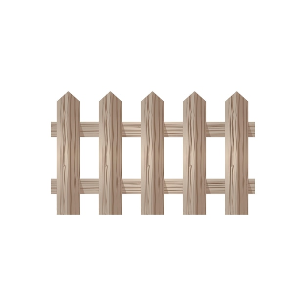 Plik wektorowy drewniany płot ikona ilustracja wektorowa