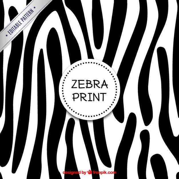 Plik wektorowy drukuj zebra