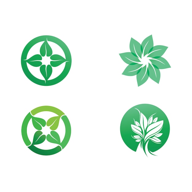 Drzewo Logo Ikona Wektor Ilustracja Projektwektor Sylwetka Drzewa Szablony Logo Drzewa I Korzenie Drzewo życia Ilustracja Projektu