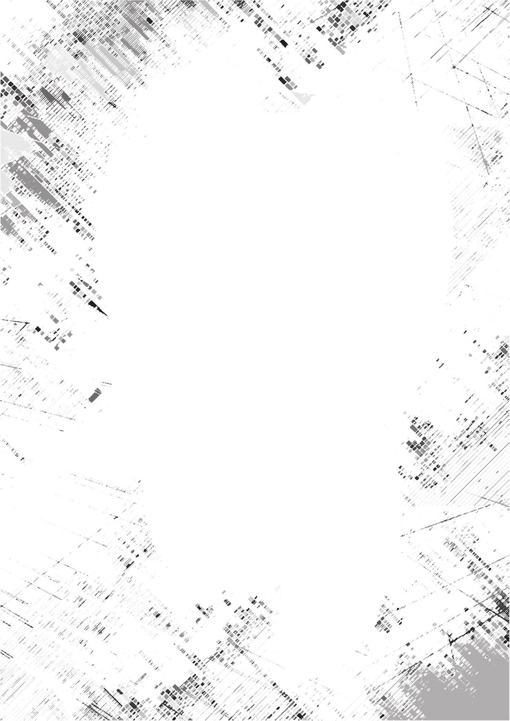 Wektor dust overlay distress grainy grungy effect grunge pędzel tekstura biała i czarna