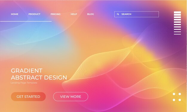 Dynamic Grainy Vector Gradient Background Design z teksturą
