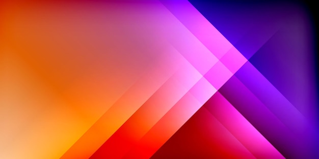 Dynamiczne linie cieni kształty geometryczne