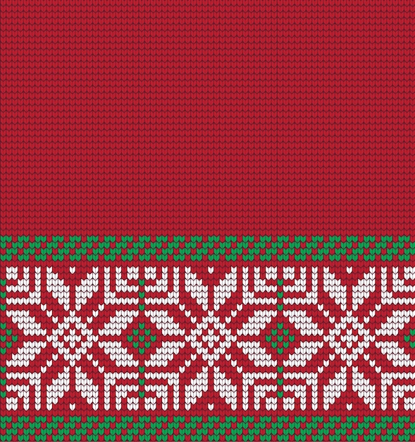 Dzianinowy Wzór Na Boże Narodzenie I Nowy Rok W Krowy. Wełniany Sweter Z Dzianiny. Papier Do Pakowania Tapet Z Nadrukiem Tekstylnym. Eps 10