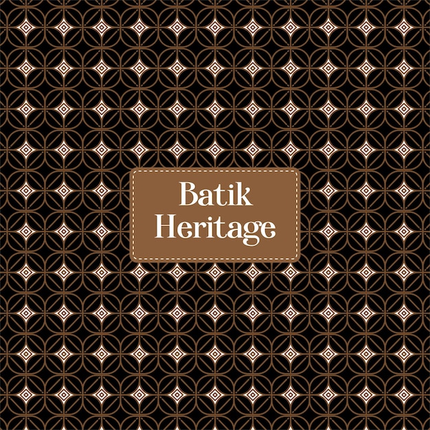 Dziedzictwo Batik Indonezja