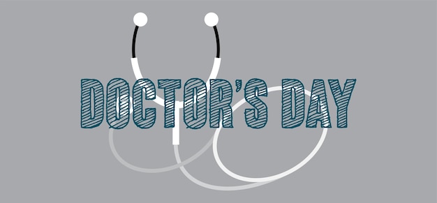 Plik wektorowy dzień lekarza-ilustracja wektorowa dzień lekarza.