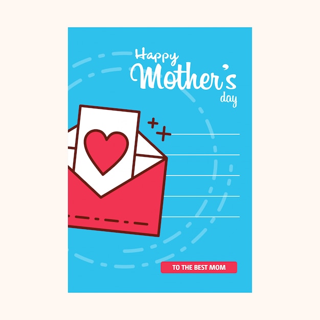 Dzień Matki Kartkę Z życzeniami Transparent Tło