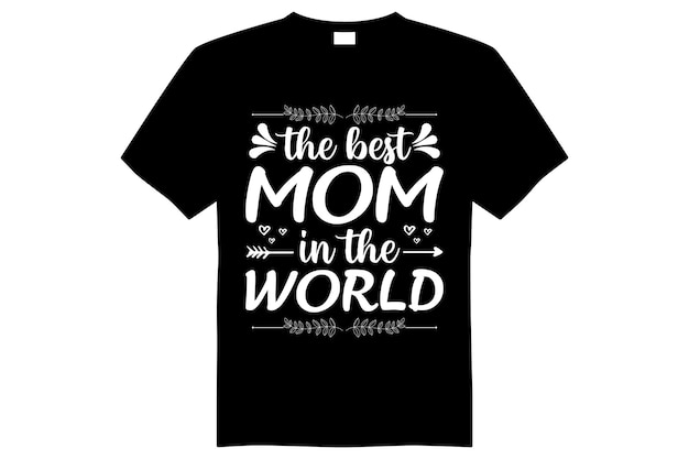 Dzień matki tshirt projekt wektor plik edytowalny