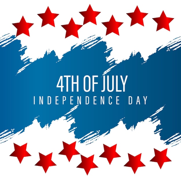 Plik wektorowy dzień niepodległości 4 lipca