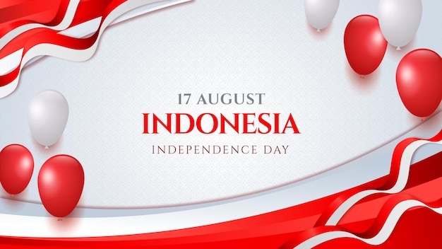 Plik wektorowy dzień niepodległości indonezji