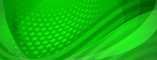 Dzień Niepodległości Usa Streszczenie Tło Z Elementami Amerykańskiej Flagi W Zielonych Kolorach